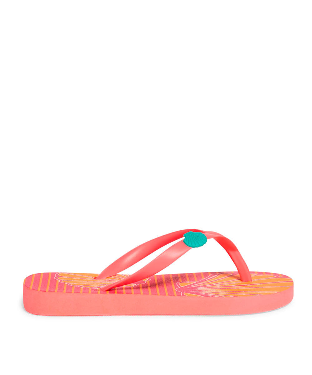 Chinelo Flip Flop Santa Lolla Rosa Estampado Infantil