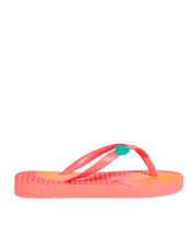 Chinelo Flip Flop Santa Lolla Rosa Estampado Infantil