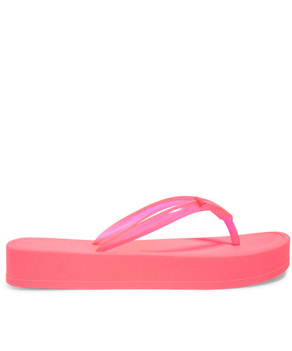 Chinelo Flip Flop Santa Lolla Rosa Flat