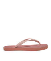 Chinelo Flip Flop Santa Lolla Rosa Quartzo Brilho
