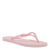 Chinelo Flip Flop Santa Lolla Soft Pink Tiras Transparentes