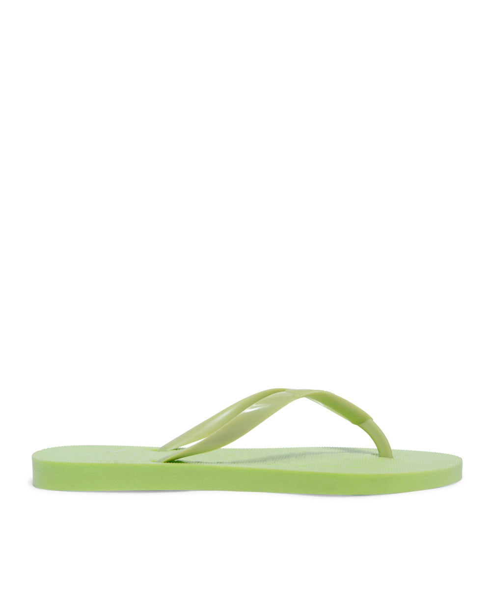 Chinelo Flip Flop Santa Lollla Verde Lima Borracha