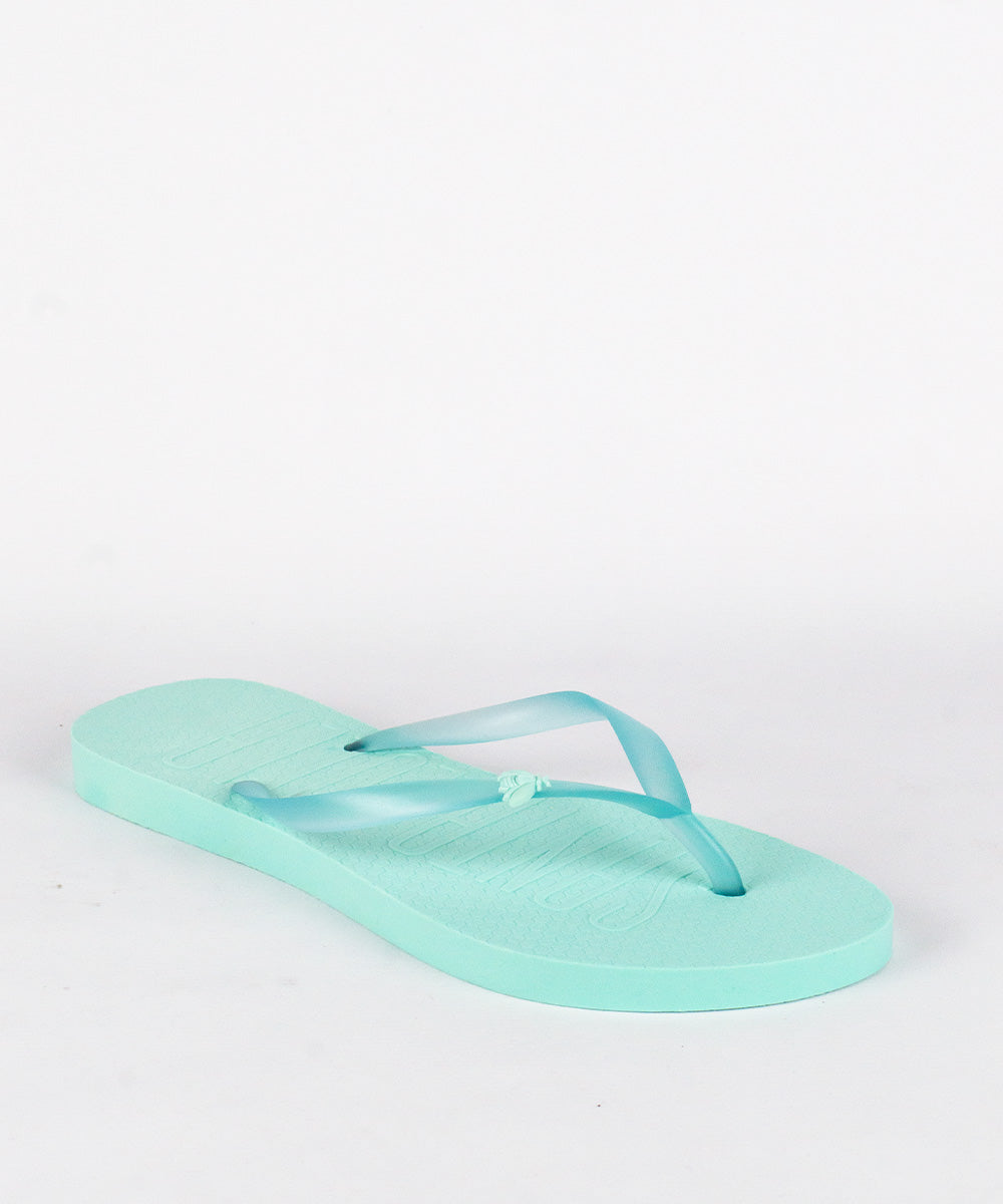 Chinelo Flip Flop Verde Borracha
