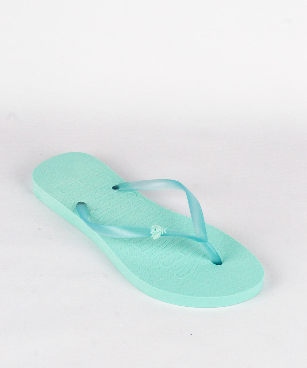 Chinelo Flip Flop Verde Borracha