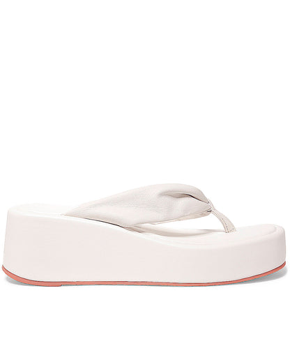 Chinelo Plataforma Santa Lolla Branco