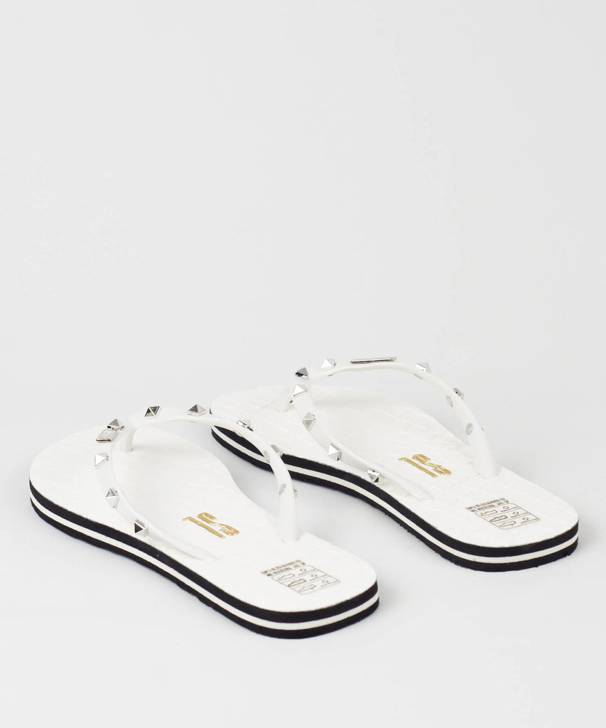 Chinelo Santa Lolla Branco Spikes - 0106.29D5.02C4.0048