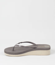 Chinelo Santa Lolla Cinza Stone Salto Anabela - 03FB.291C.0016.002B