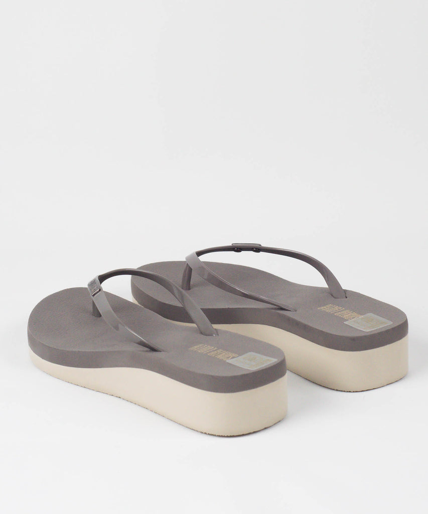 Chinelo Santa Lolla Cinza Stone Salto Anabela - 03FB.291C.0016.002B