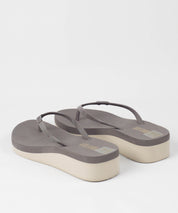 Chinelo Santa Lolla Cinza Stone Salto Anabela - 03FB.291C.0016.002B