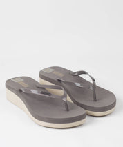 Chinelo Santa Lolla Cinza Stone Salto Anabela - 03FB.291C.0016.002B