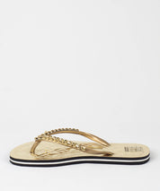 Chinelo Santa Lolla Dourado Metalcolor Correntes - 0106.0D67.01A0.006B