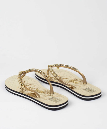 Chinelo Santa Lolla Dourado Metalcolor Correntes - 0106.0D67.01A0.006B