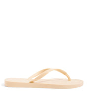 Chinelo Santa Lolla Flip Flop Borracha Bege