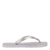Chinelo Santa Lolla Prata Brilho
