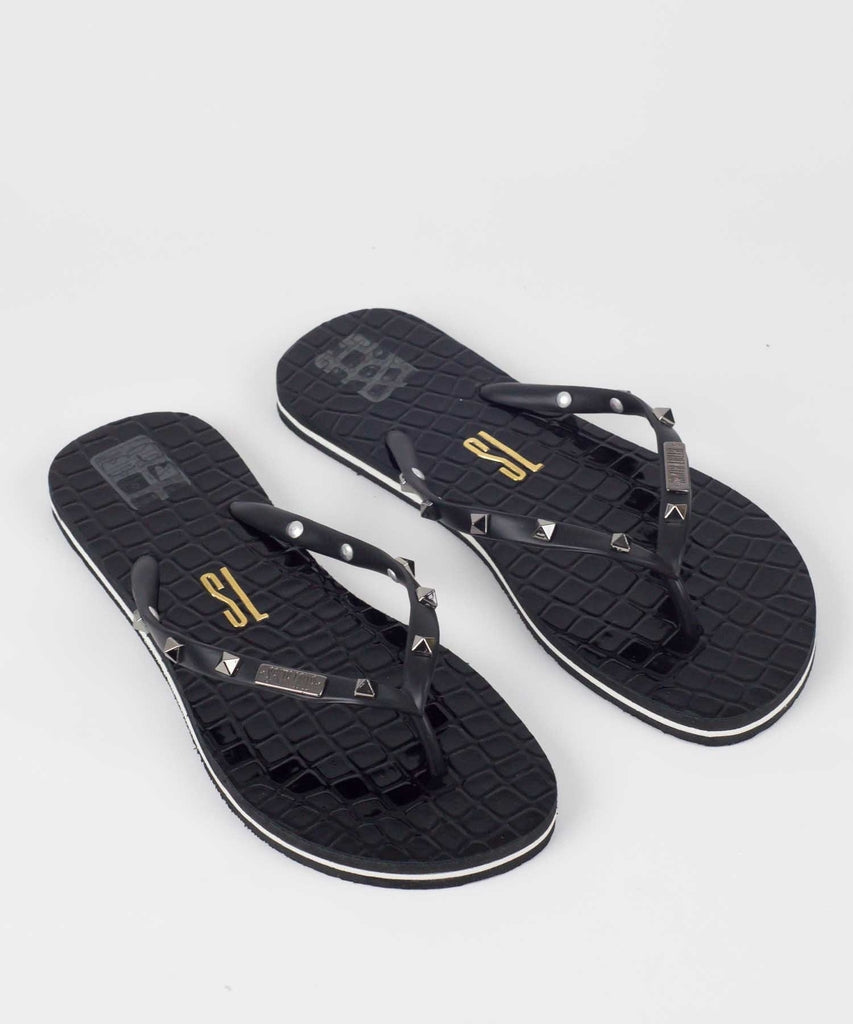 Chinelo Santa Lolla Preto Spikes - 0106.29D5.02C4.0001