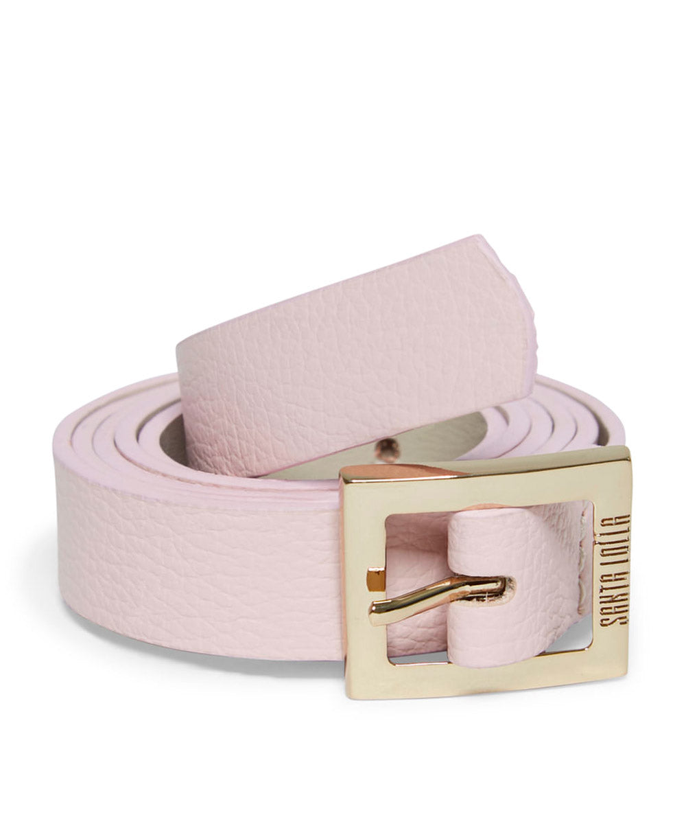 Cinto Snta Lolla Soft Pink Couro