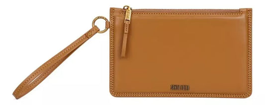 Clutch Marrom Santa Lolla Material Atanado
