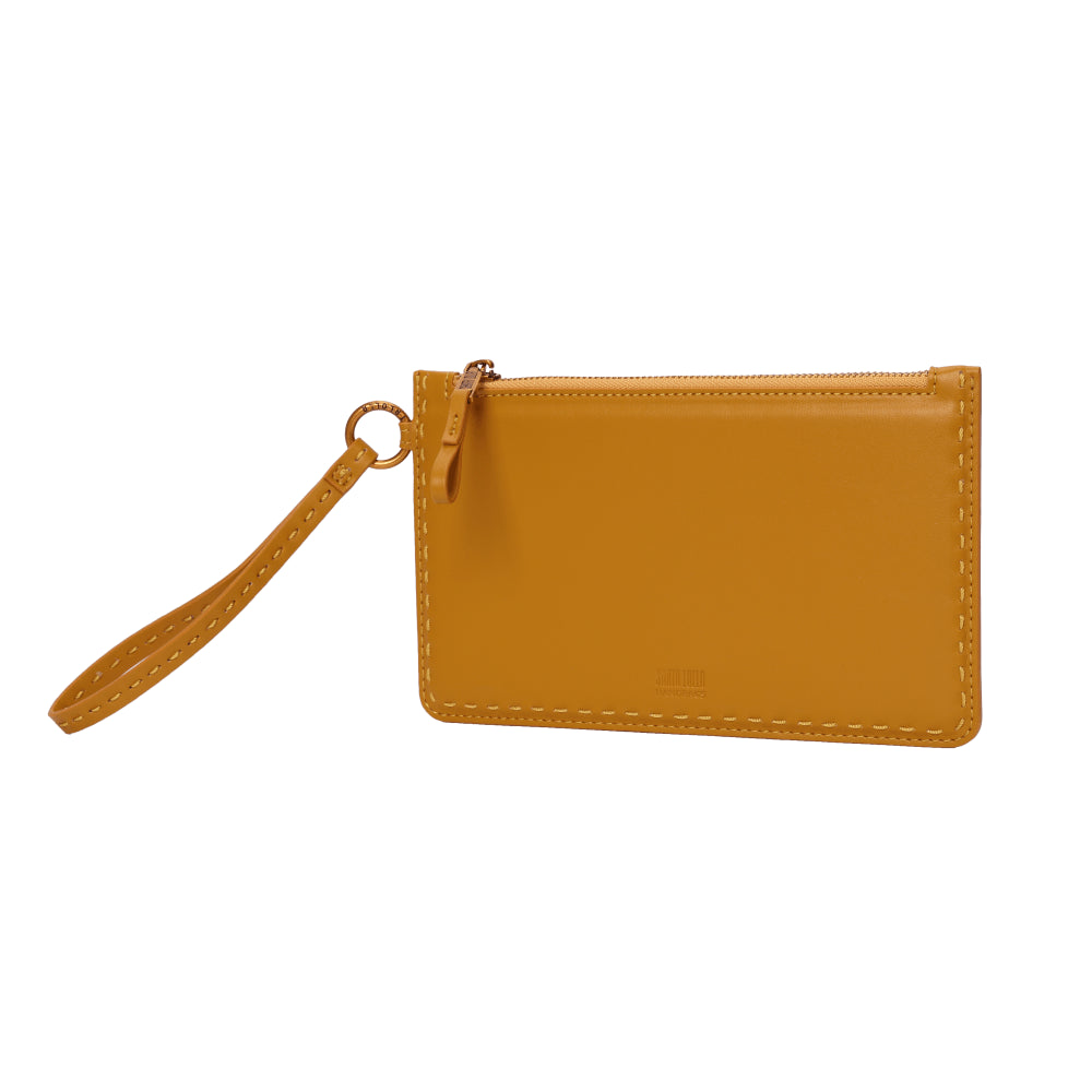 Clutch Mostarda Santa Lolla Alça De Mão
