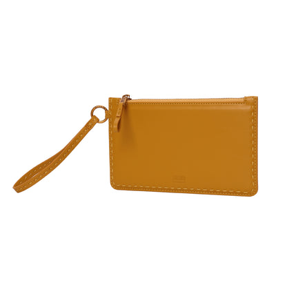 Clutch Mostarda Santa Lolla Alça De Mão