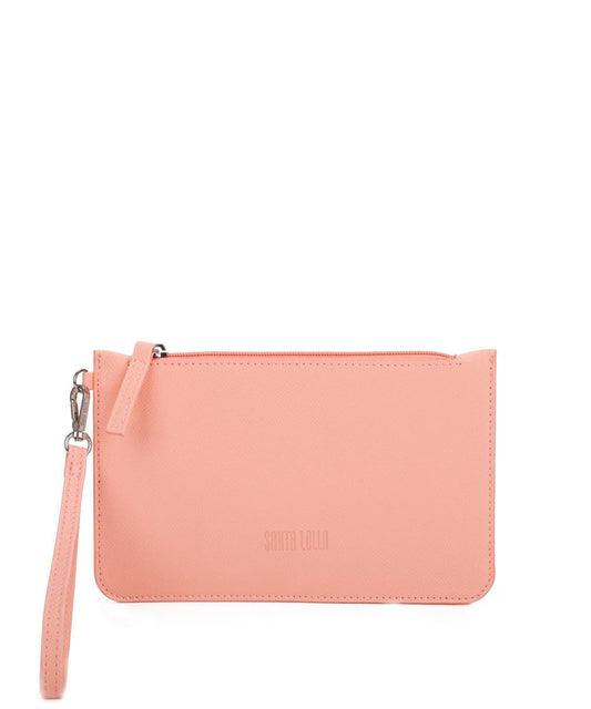 Clutch Risco Santa Lolla Rosa Chiclete Alça Mão