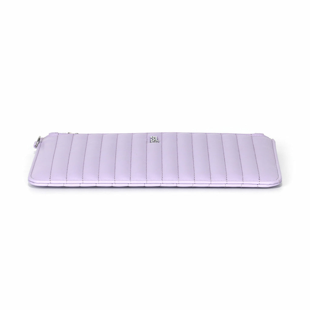 Clutch Santa Lolla Lavanda Matelassê Alça Mão