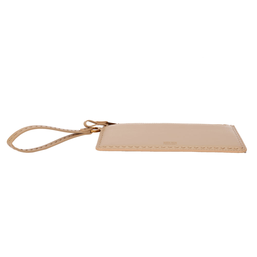 Clutch Santa Lolla Marrom Alça De Mão