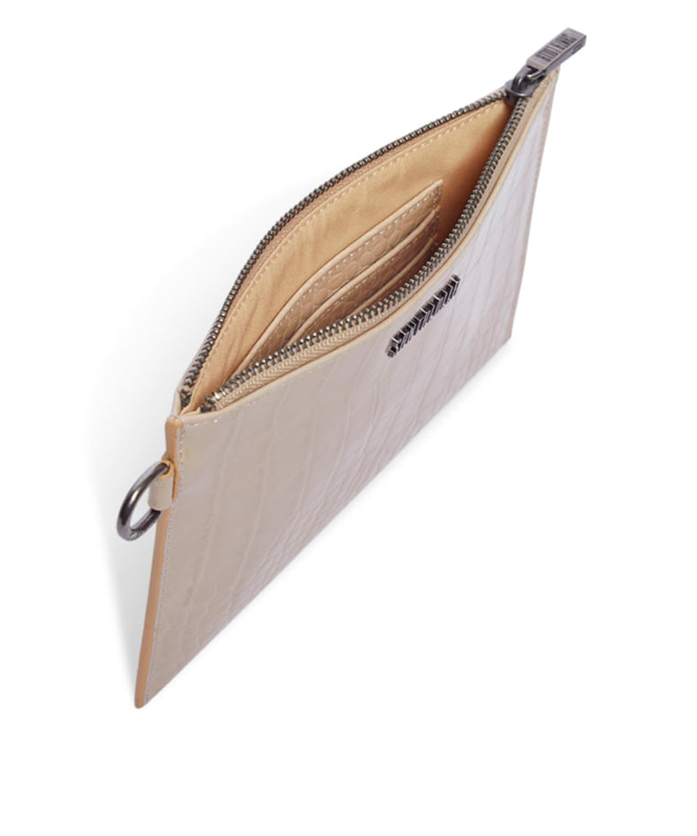 Clutch Santa Lolla Material Off White Alça Mão