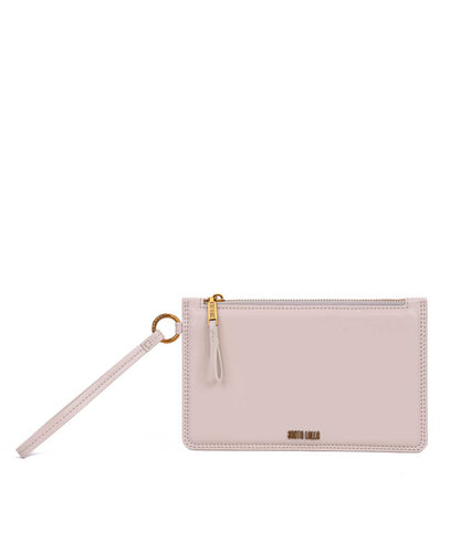 Clutch Santa Lolla Off White Alça Mão