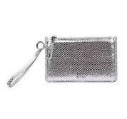 Clutch Santa Lolla Prata Metalizada Cobra 