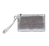 Clutch Santa Lolla Prata Metalizada Cobra