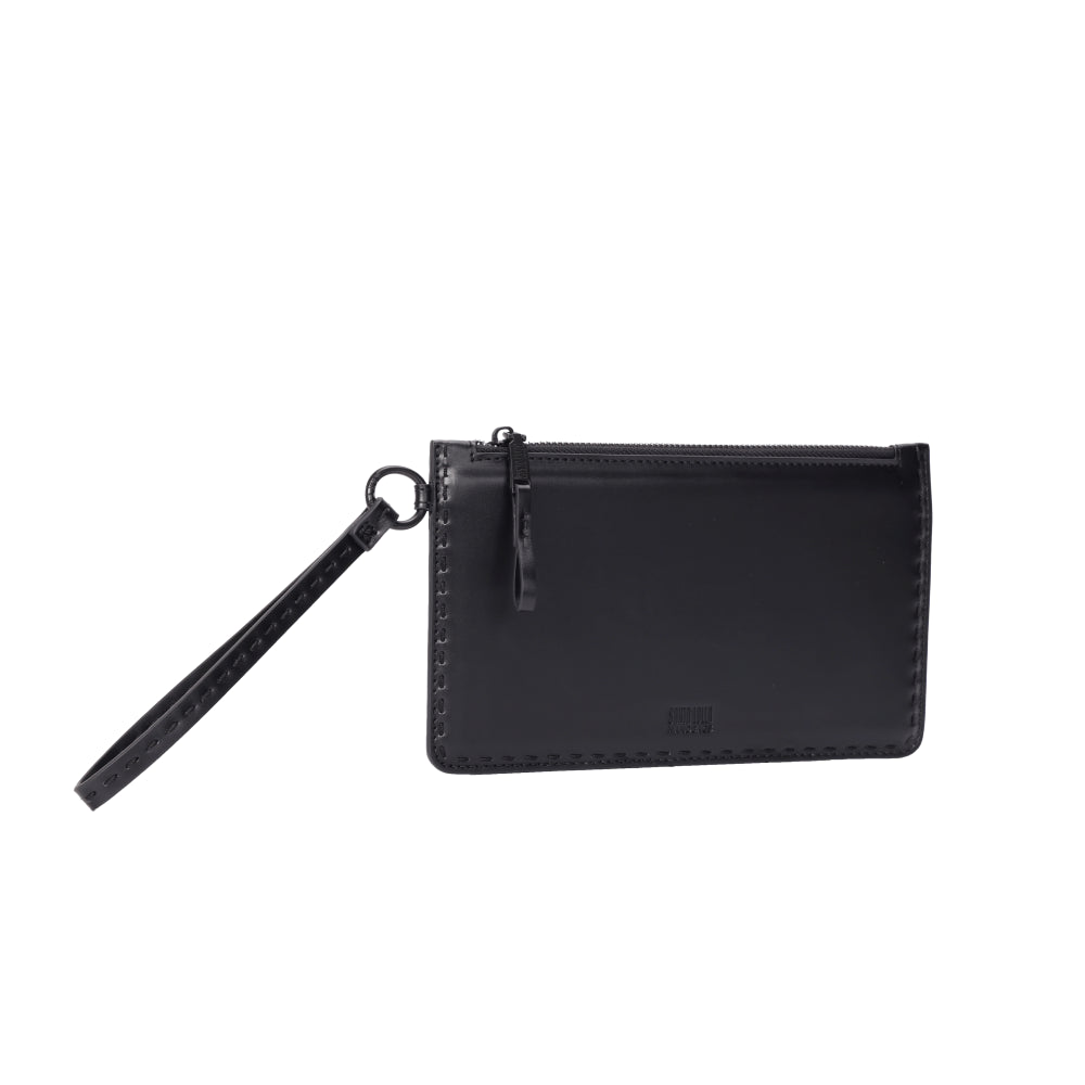 Clutch Santa Lolla Preta Alça De Mão