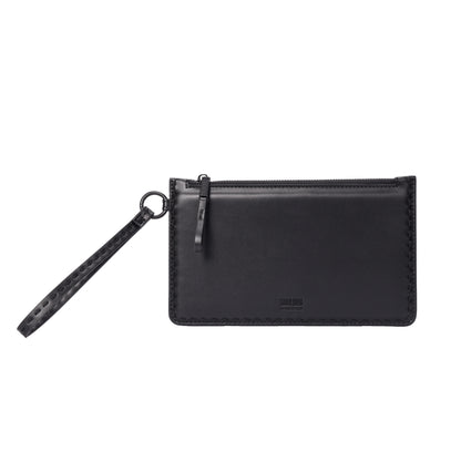 Clutch Santa Lolla Preta Alça De Mão