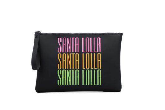 Clutch Santa Lolla Preta Borracha