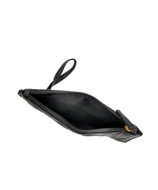 Clutch Santa Lolla Preta Matelassê