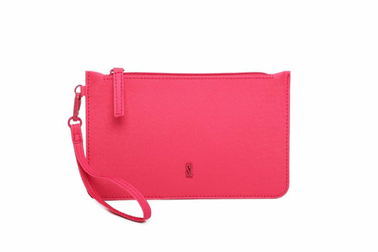 Clutch Santa Lolla Rosa Neon Alça Mão
