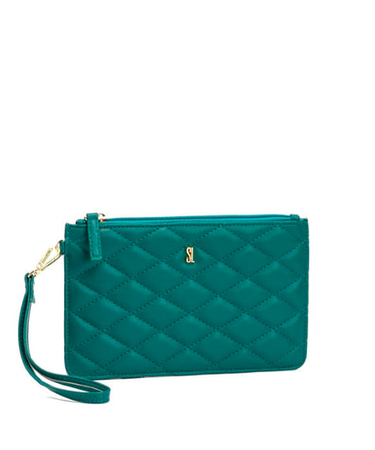 Clutch Soft Santa Lolla Verde Savage Alça Mão