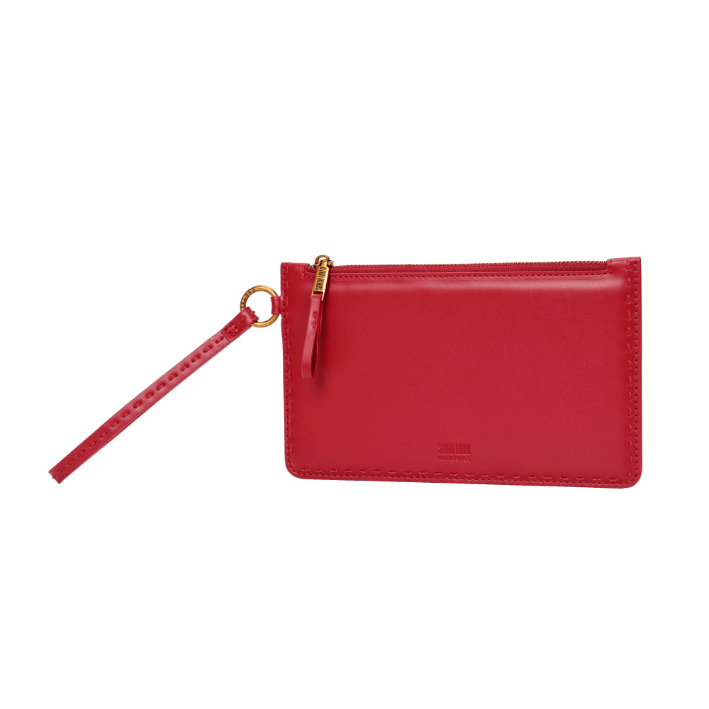 Clutch Vermelha Santa Lolla Alça De Mão