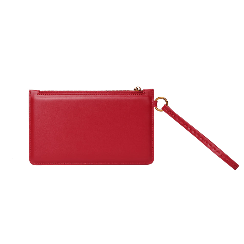 Clutch Vermelha Santa Lolla Alça De Mão