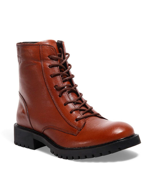 Coturno Santa Lolla Marrom Cano Curto Sola Tratorada