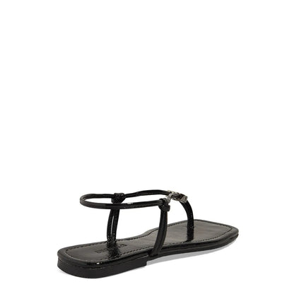 Rasteirinha Preta Verniz Degalls