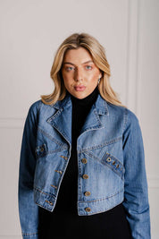 Jaqueta Jeans Botões Frysaide