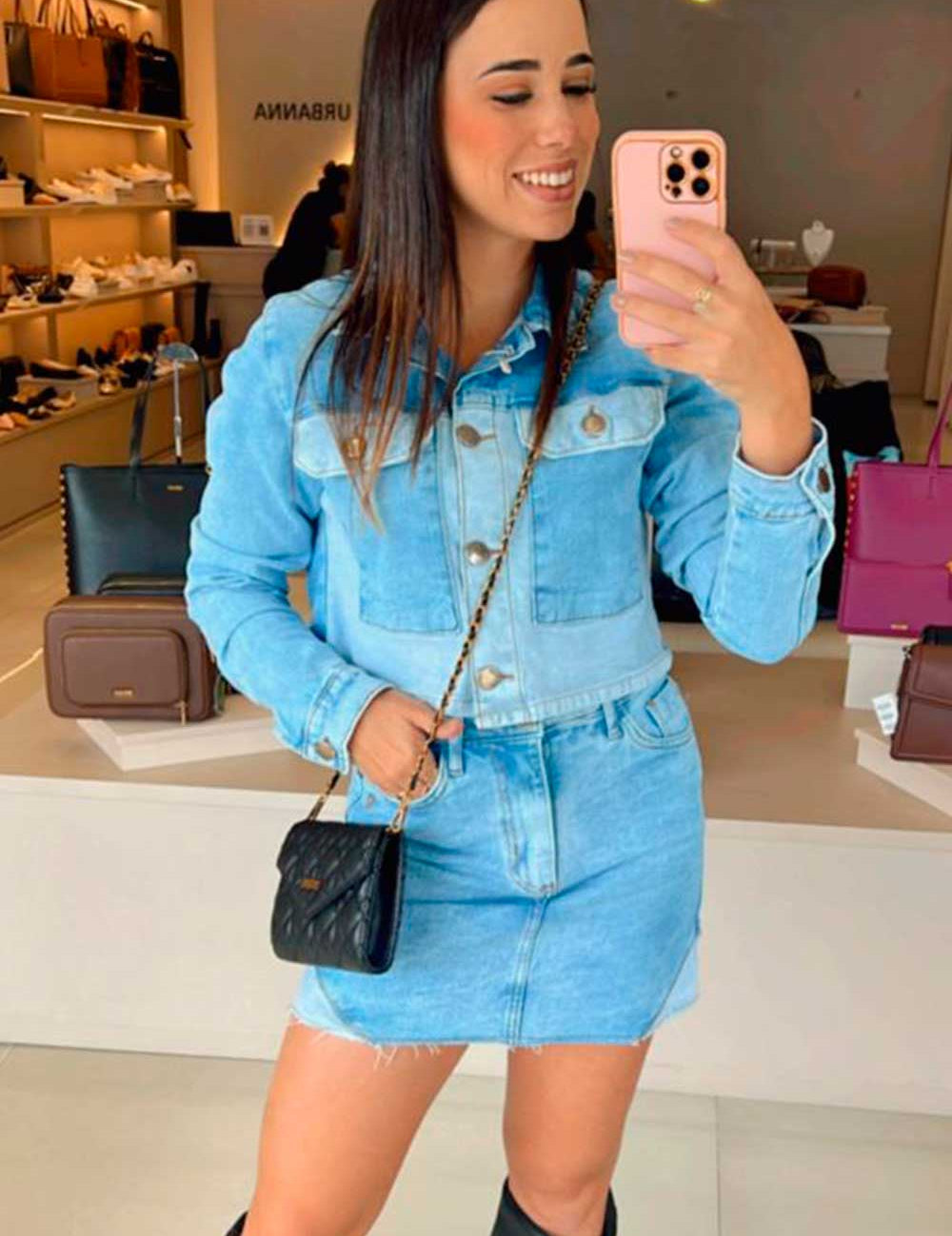 Jaqueta Jeans Lottus Lavagem Clara