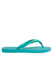 Kit Chinelo Flip Flop Azul Laguna Borracha