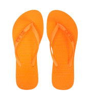 Kit Chinelo Flip Flop Santa Lolla Laranja Neon