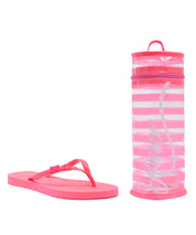 Kit Chinelo Flip Flop Santa Lolla Rosa Borracha