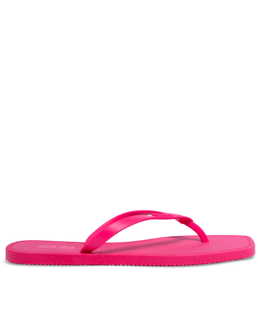 Kit Chinelo Santa Lolla Rosa Borracha Bolsa