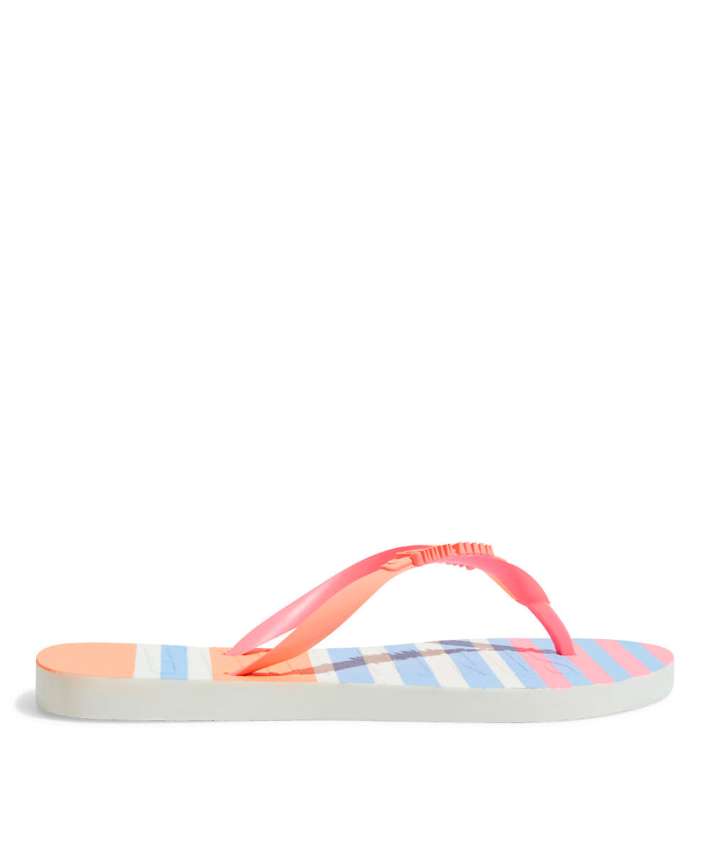 Kit Flip Flop e Bolsa de Praia Santa Lolla Laranja