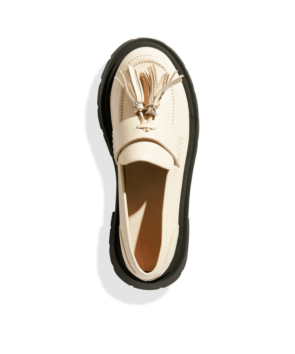 Mocassim Santa Lolla Off White Tratorado