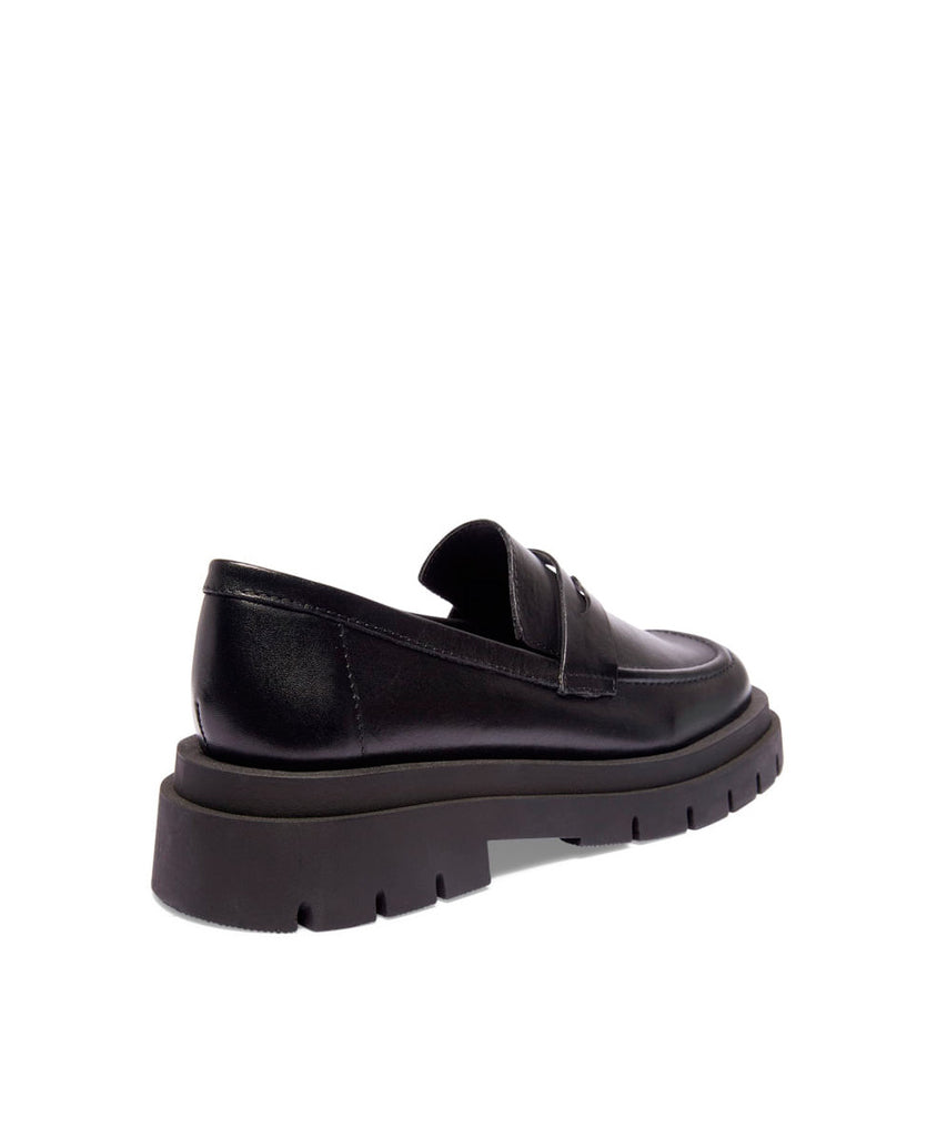 Mocassim Santa Lolla Preto Couro Tratorado