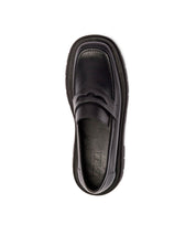 Mocassim Santa Lolla Preto Couro Tratorado
